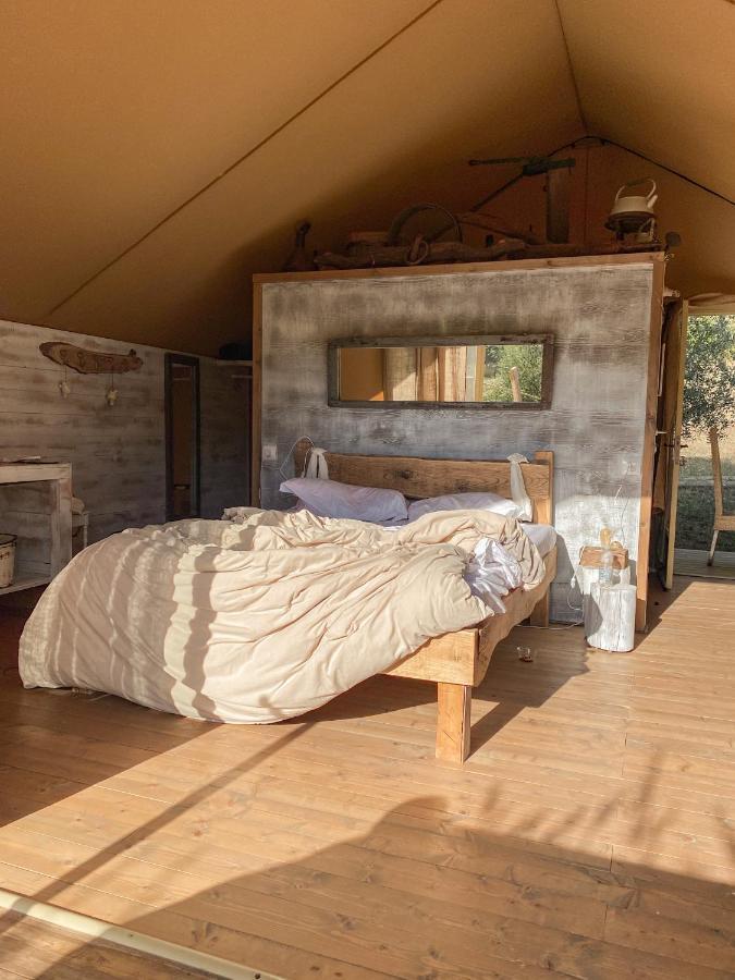 Glamping In Toscana, Luxury Tents In Agriturismo Biologico Sorano  Bagian luar foto