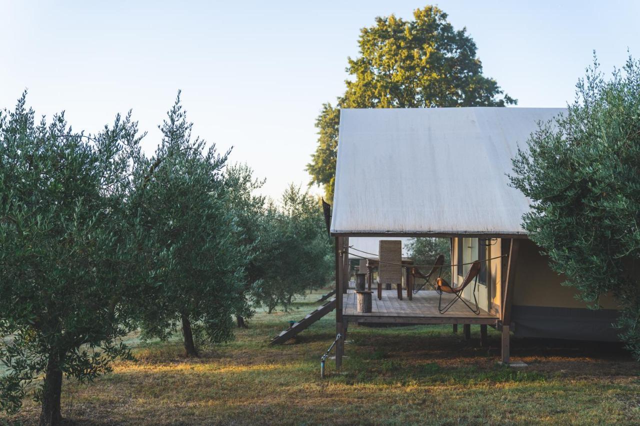 Glamping In Toscana, Luxury Tents In Agriturismo Biologico Sorano  Bagian luar foto