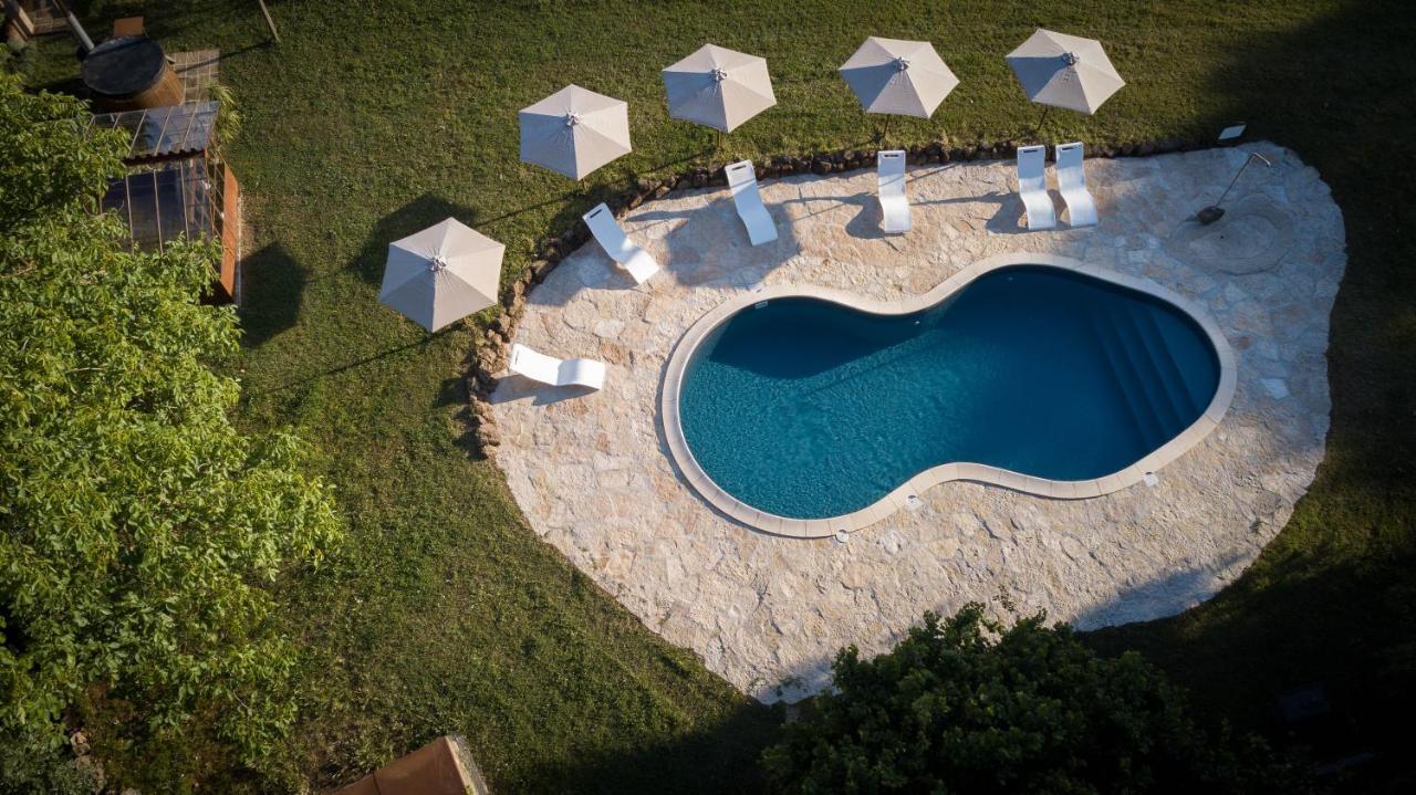 Glamping In Toscana, Luxury Tents In Agriturismo Biologico Sorano  Bagian luar foto